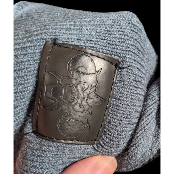 Blizzard Diablo Gothic Black And Grey Officially Licensed Reversible Scarf - Picture 5 of 16